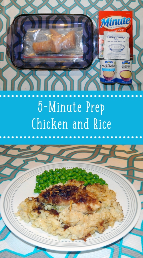 5-Minute Prep Chicken and Rice