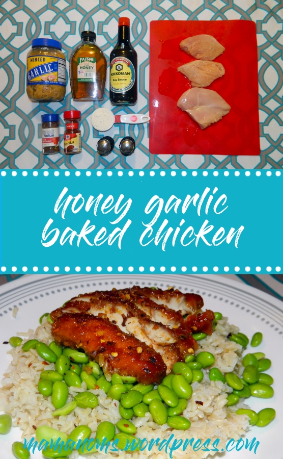 Honey Garlic Baked Chicken